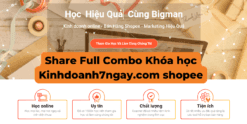 Share Full Combo Khóa học Kinhdoanh7ngay.com shopee